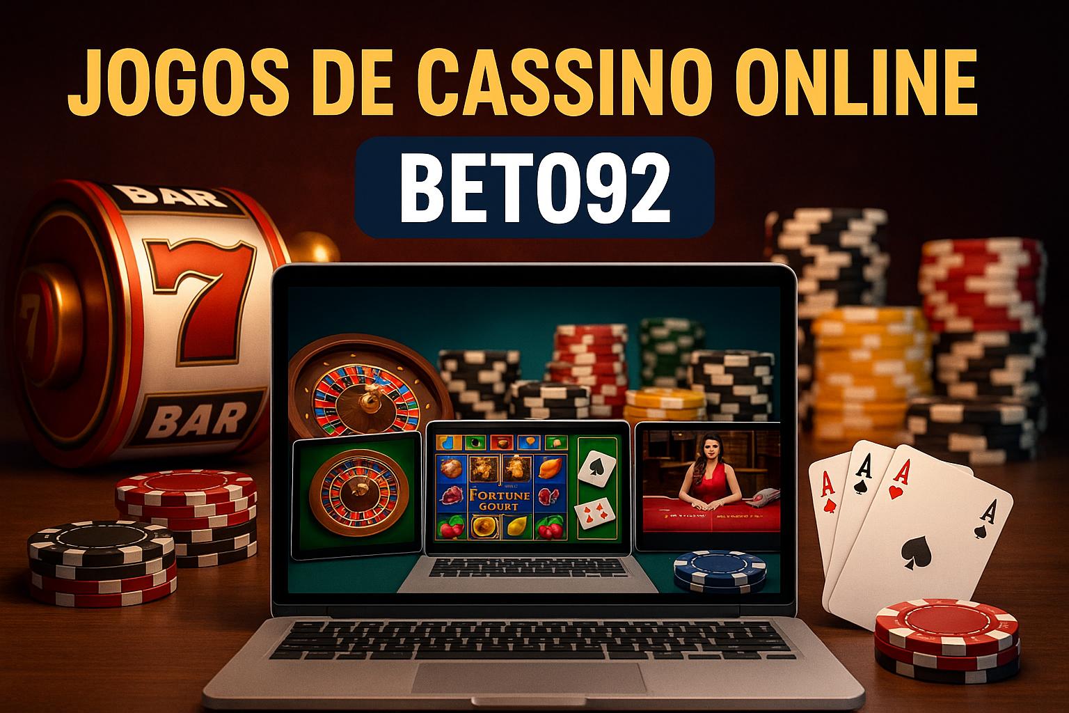 Jogos de cassino online inovadores e emocionantes na BET092