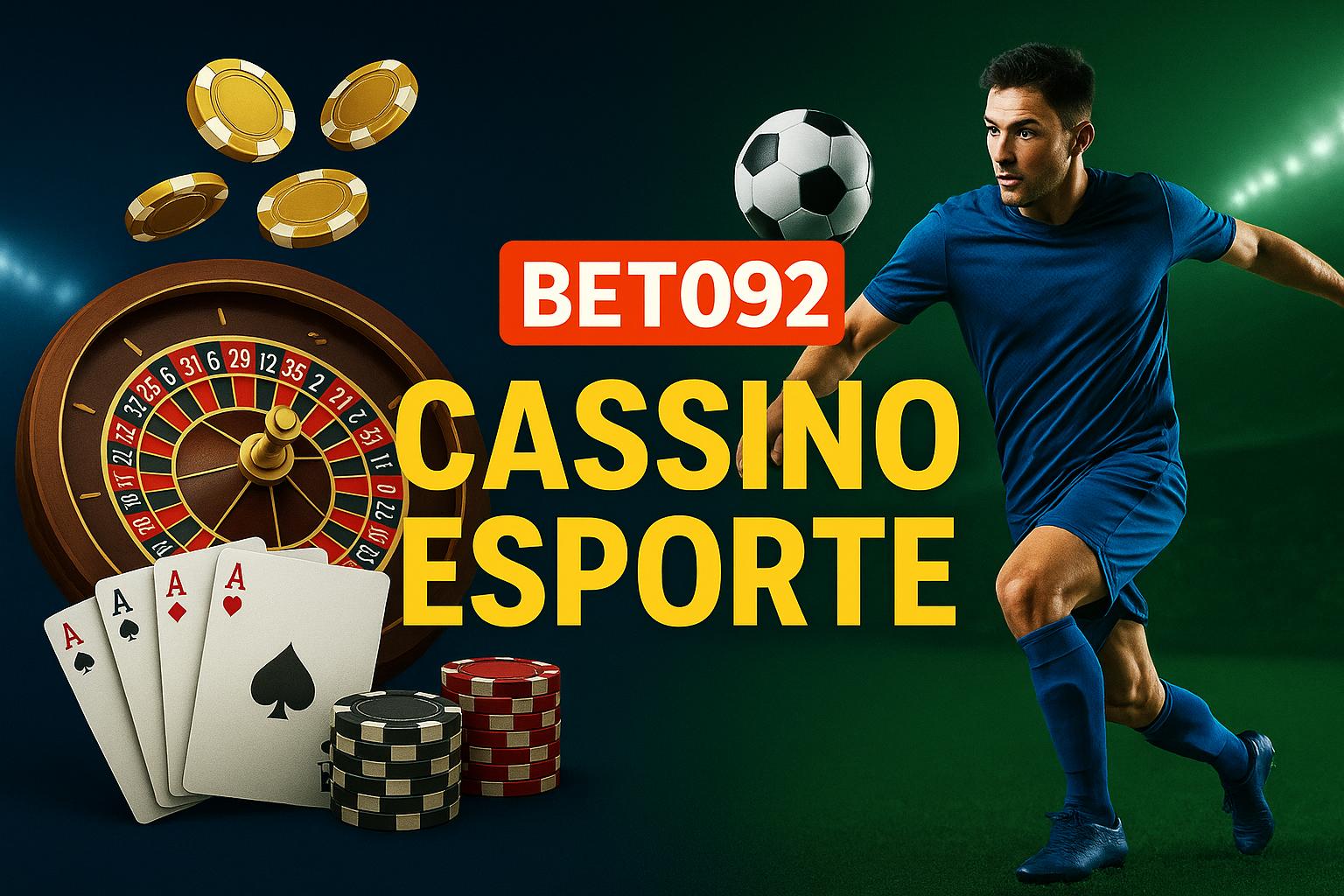 Aposte em apostas esportivas no cassino online BET092