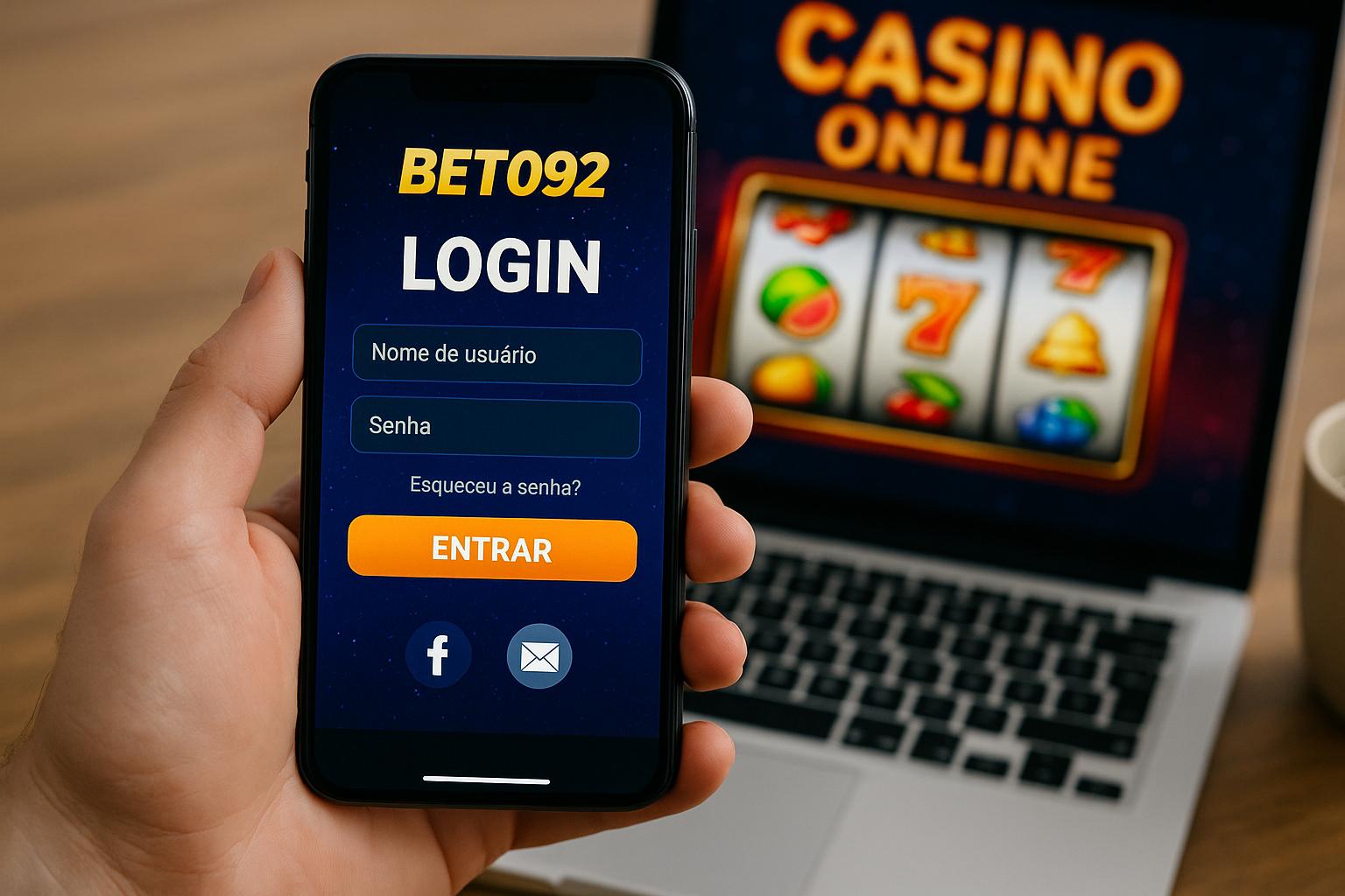 Login no Cassino BET092