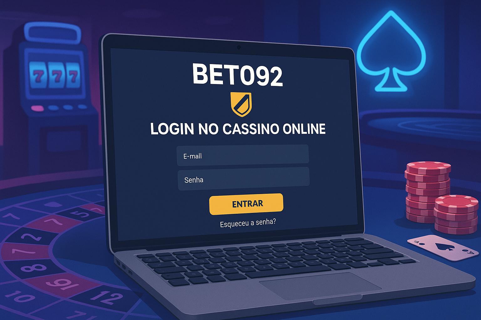 Não Perca tempo, o rRgistro na site BET092
